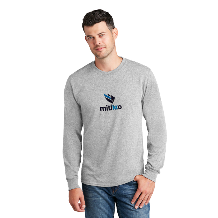 Custom Printed Port & Company® Long Sleeve Core Cotton Tees