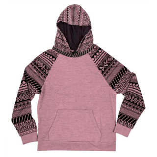 ACE Adult Pattern Blocked Cotton Hoodies
