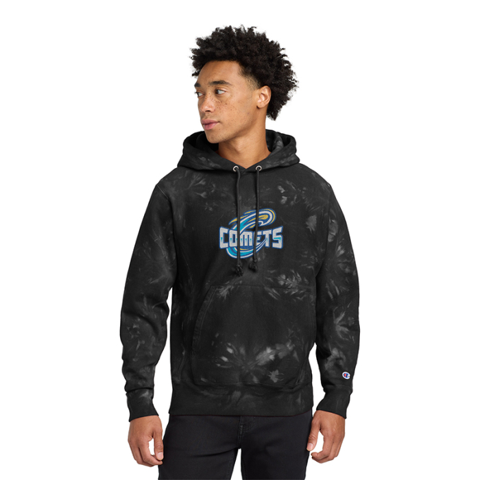 Customized Champion® Reverse Weave® Scrunch-Dye Tie-Dye Hooded Sweatshirts