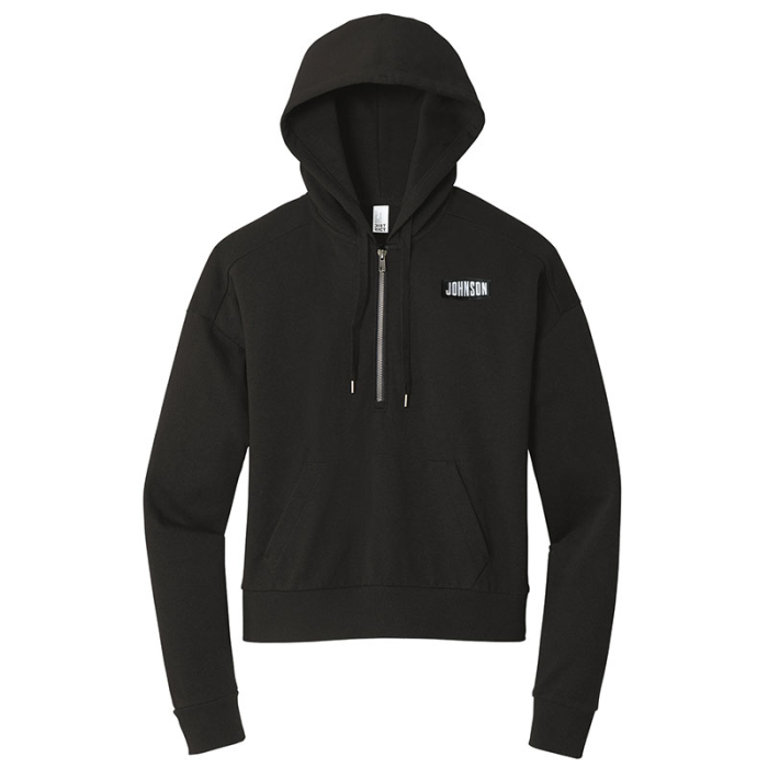 Customized District® Women's Perfect Tri® Fleece Half Zip Pullovers