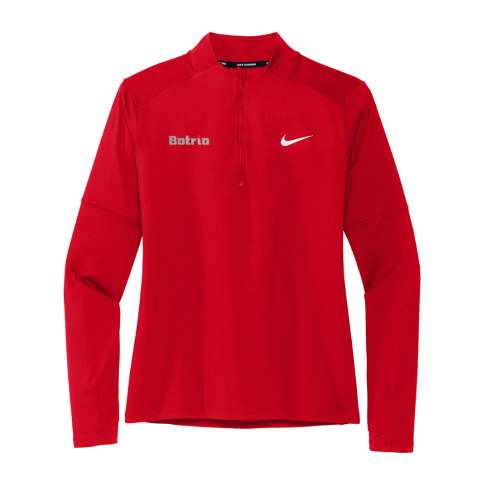 Customized Nike Women's Dri-FIT Element Half Zip Tops