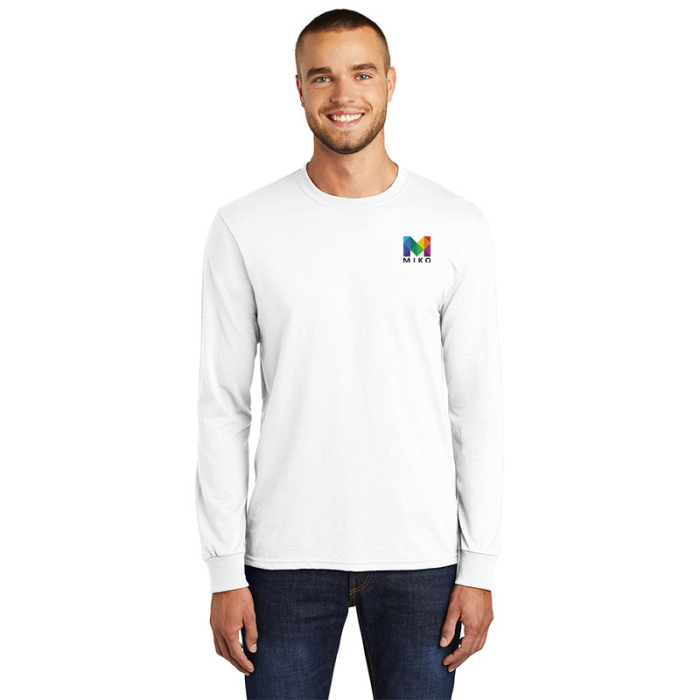 Customized Port & Company® Tall Long Sleeve Core Blend Tees