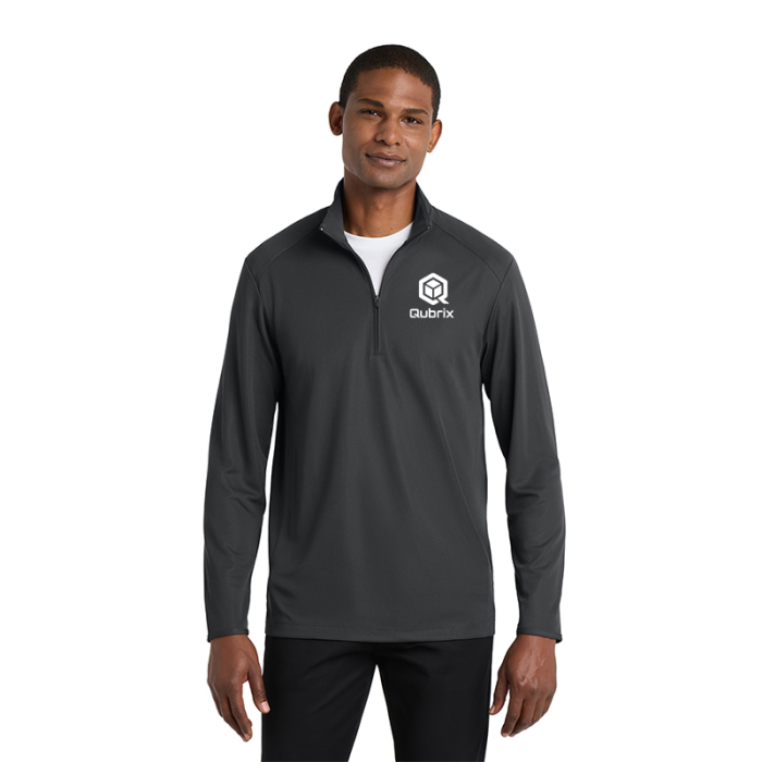 Imprinted Port Authority® Pinpoint Mesh Half-Zips