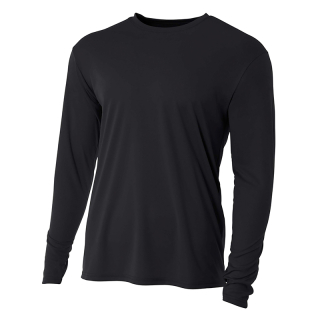 A4 Youth Cooling Performance Long Sleeve Tees