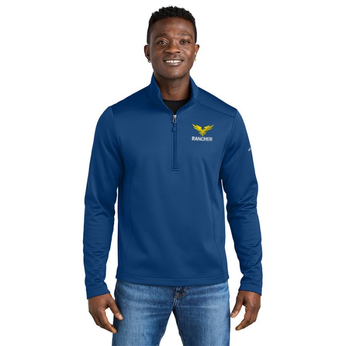 Personalized Eddie Bauer® Smooth Mid Layer Fleece Half Zips