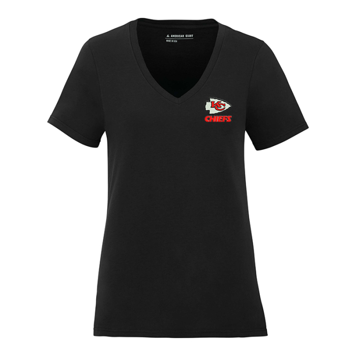 American Giant Custom Women's Classic Cotton V-Neck T-Shirts
