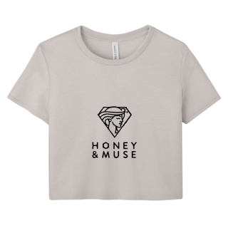 BELLA CANVAS® Womens Flowy Cropped Tees