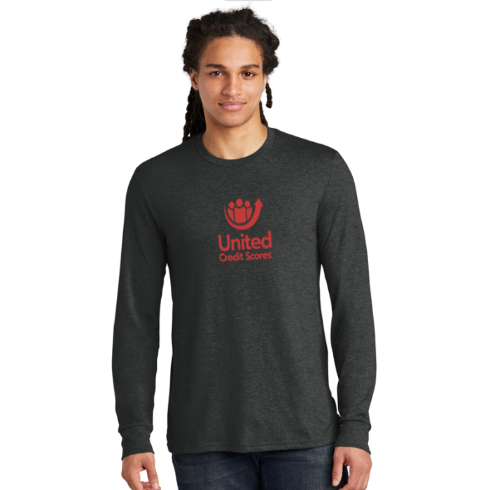 Custom Imprinted District® Perfect Tri® Long Sleeve Tees