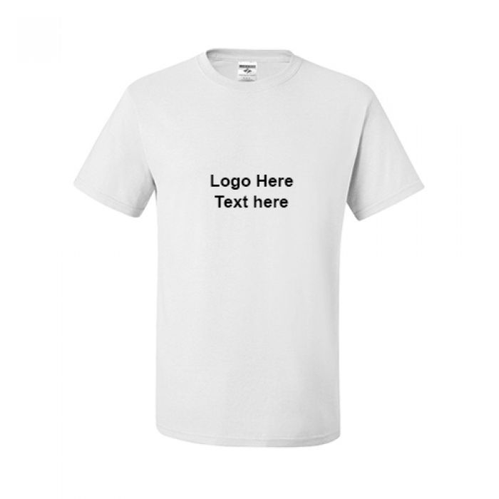 Custom Jerzees® Men's Dri-Power® Active White T-Shirts