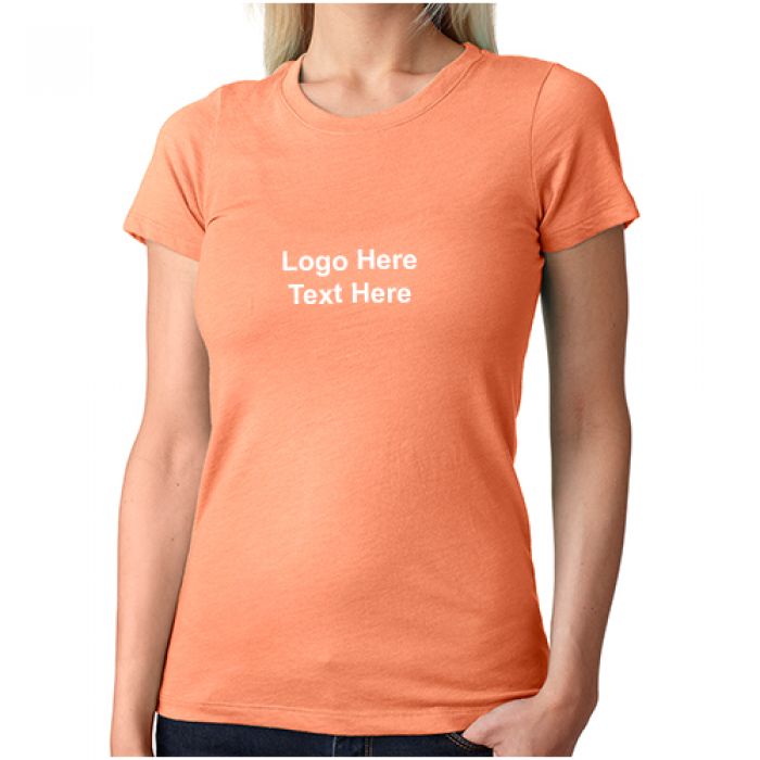 Custom Next Level™ Ladies Tri-Blend Crew Short Sleeve T-Shirts