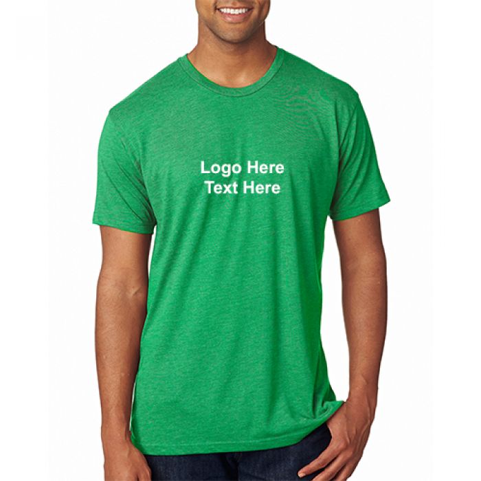 Custom Next Level™ Men's Tri-Blend Crew Neck T-Shirts