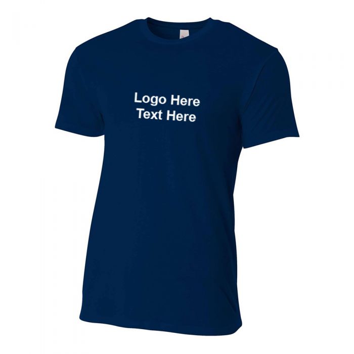 Custom Printed A4 Combed Ringspun Fitted Men's Cotton Tees