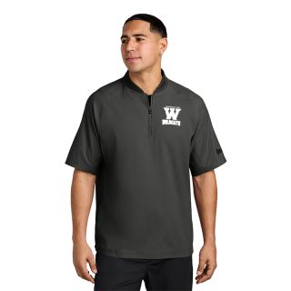 Custom Printed New Era® Cage Short Sleeve Quater-Zip Jackets