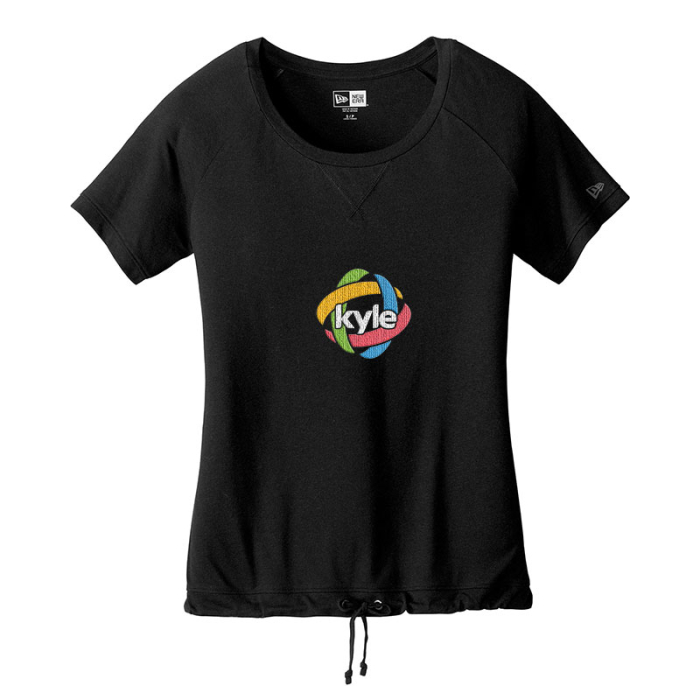 Custom Printed New Era® Women's Tri-Blend Performance Cinch Tees