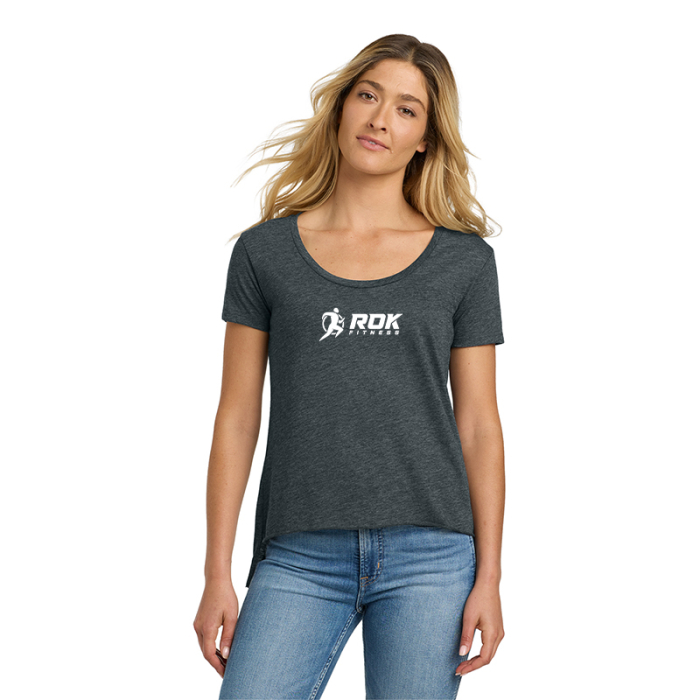 Custom Printed Next Level Apparel® Women's Festival Scoop Neck Tees