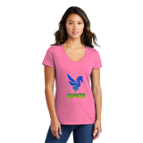 Custom Printed Port & Company® Women's Fan Favorite V-Neck Tees