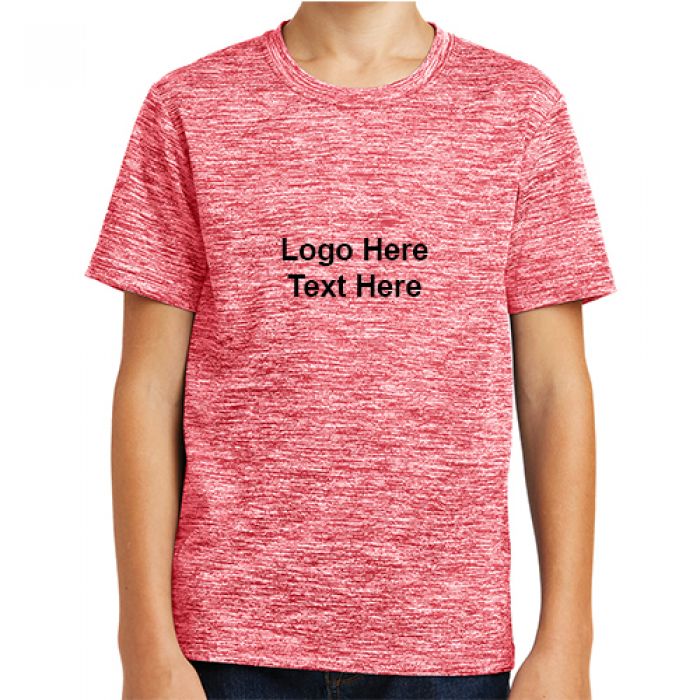 Custom Printed Sport-Tek® Youth PosiCharge® Electric Heather Tee