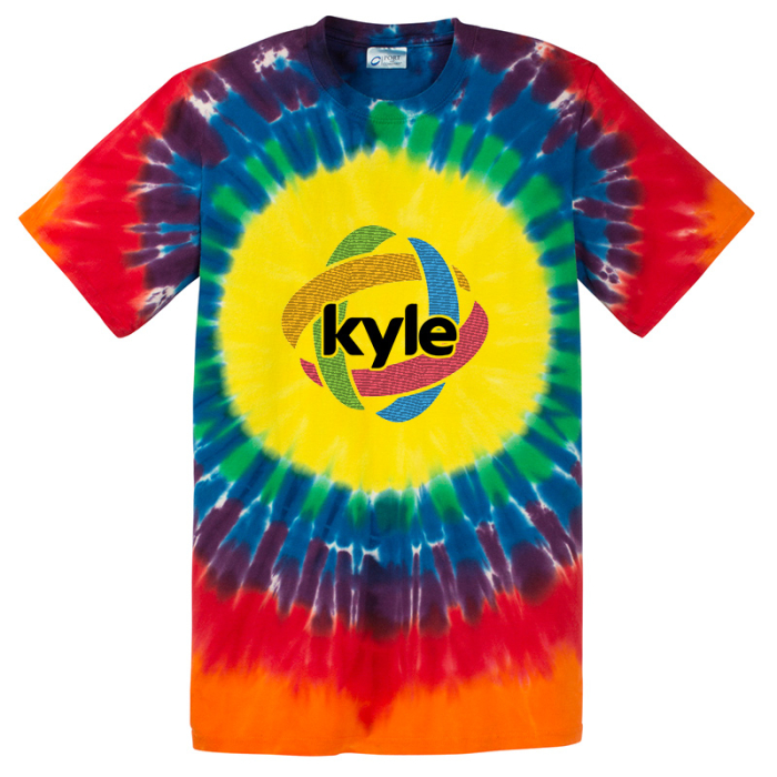 Custom Promotional Port & Company® Window Tie-Dye Tees