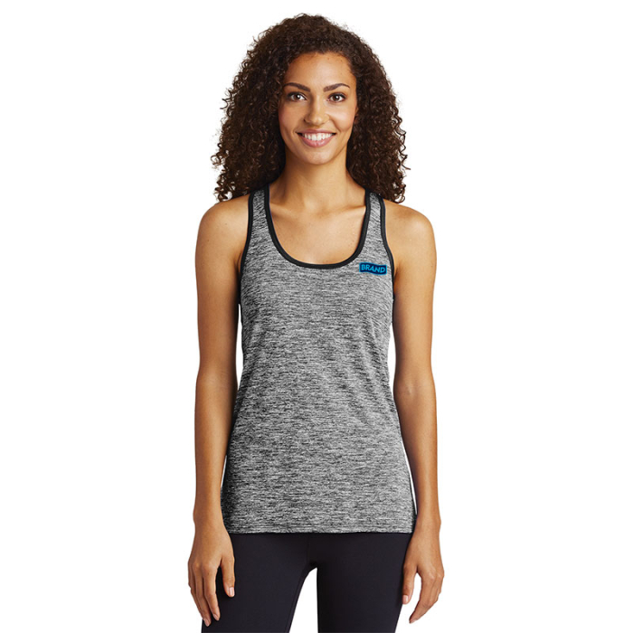 Custom Sport-Tek® Women's PosiCharge® Electric Heather Racerback Tanks