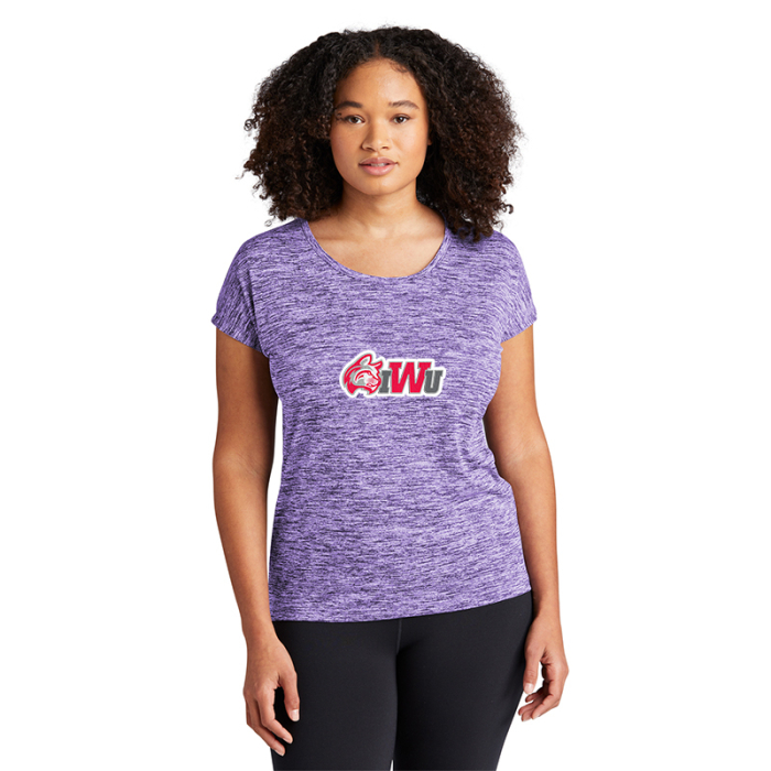 Custom Sport-Tek® Women's PosiCharge® Electric Heather Sporty Tees