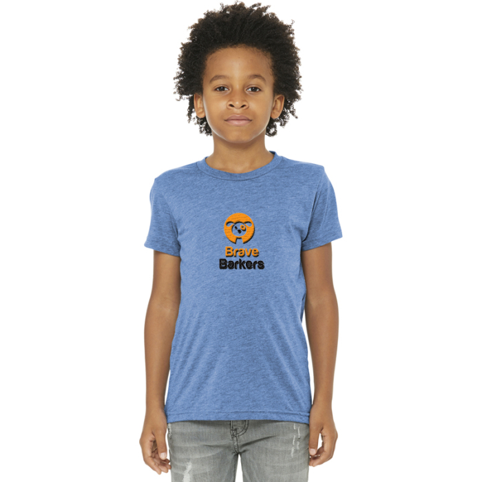 Customized Bella+Canvas® Youth Triblend Short Sleeve Tees