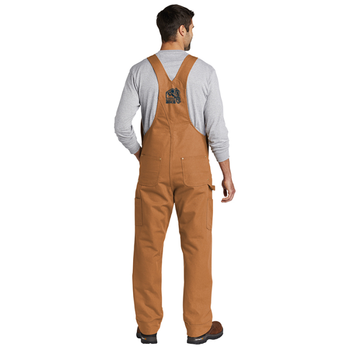 Customized Carhartt® Duck Unlined Bib Overalls
