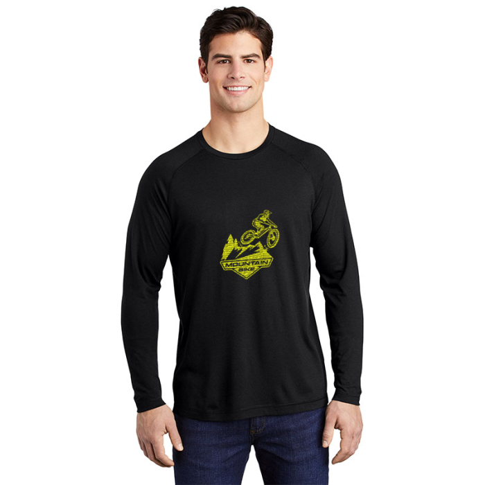 Customized Sport-Tek® PosiCharge® Long Sleeve Tri-Blend Wicking Raglan Tees