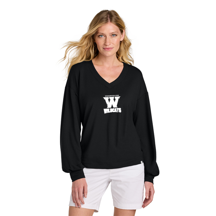 Customized TravisMathew Women's Long Weekend V-Necks