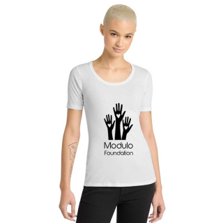 District® Womens VIT Rib Scoop Neck Tees