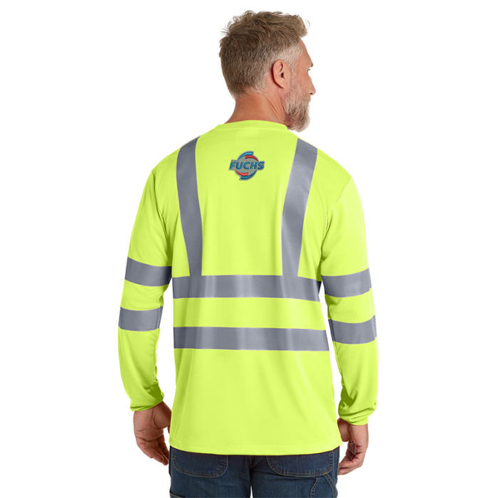 Imprinted CornerStone® ANSI 107 Class 3 Long Sleeve Snag-Resistant Reflective T-Shirts