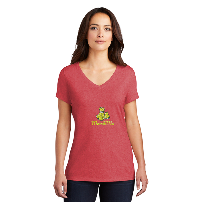 Imprinted District® Women's Perfect Tri® V-Neck Tees