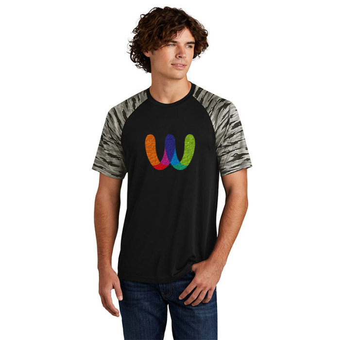 Imprinted Sport-Tek® Drift Camo Colorblock Tees