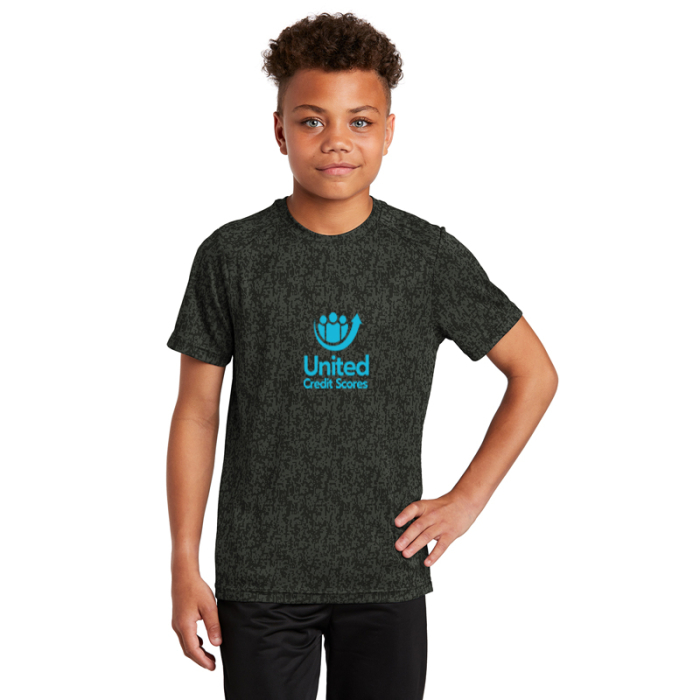 Imprinted Sport-Tek® Youth Digi Camo Tees