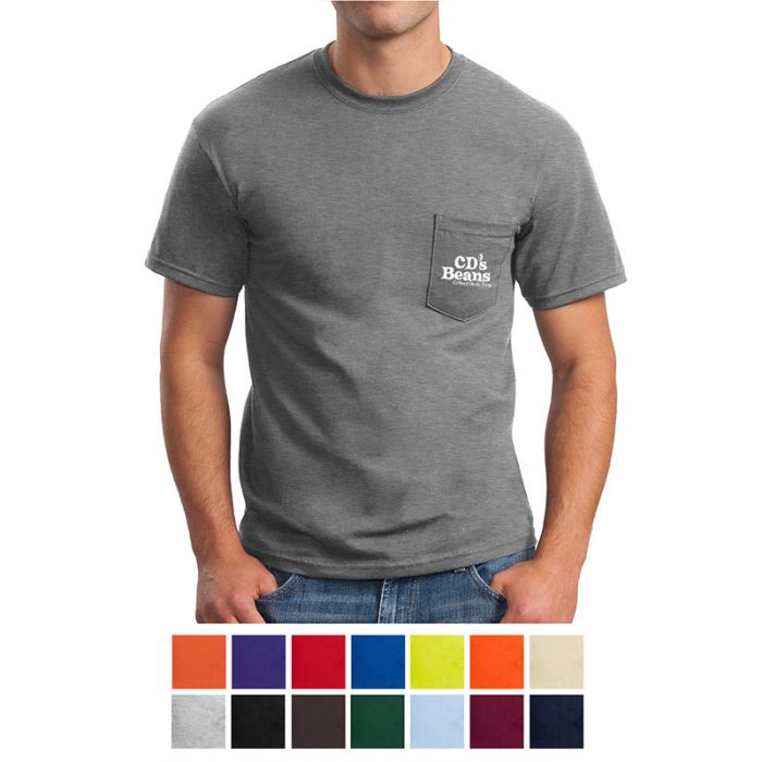 Personalized Gildan® Ultra Cotton® T-Shirts with Pocket