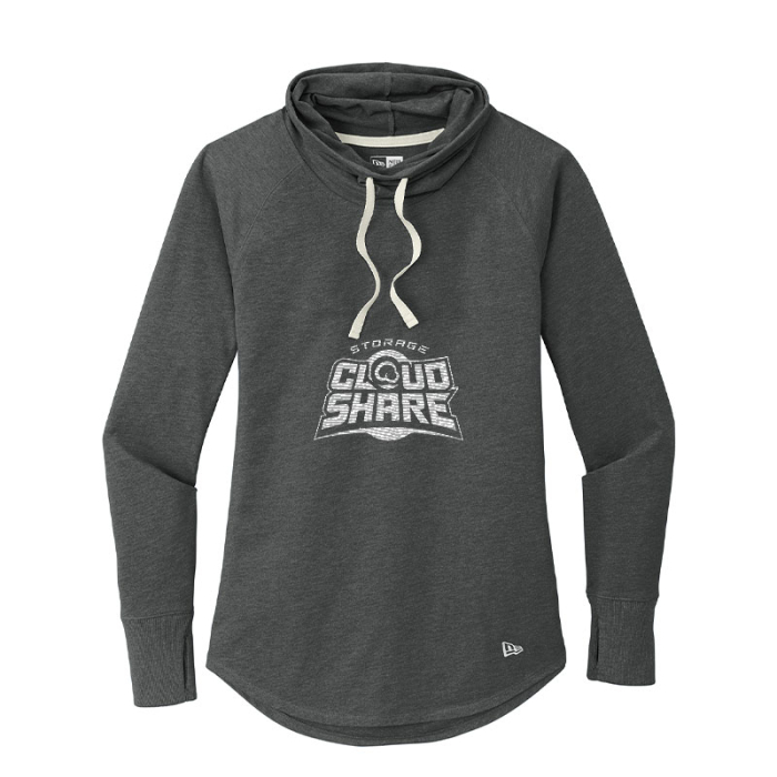 Personalized New Era® Women's Sueded Cotton Blend Cowl Tees