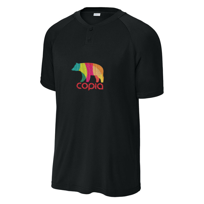 Personalized Sport-Tek® PosiCharge® Competitor™ 2-Button Henleys