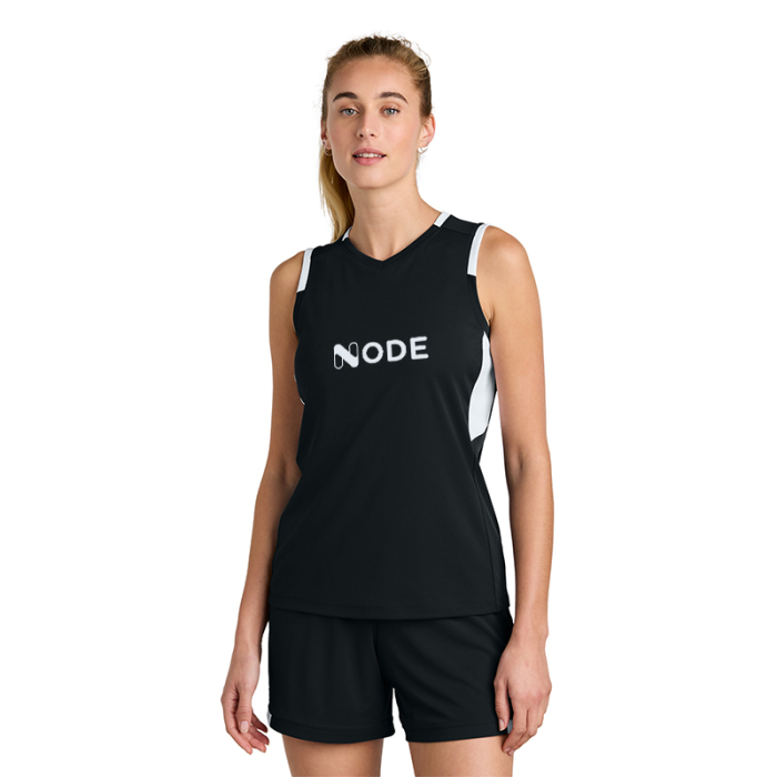 Personalized Sport-Tek® Women's Club Sleeveless V-Necks