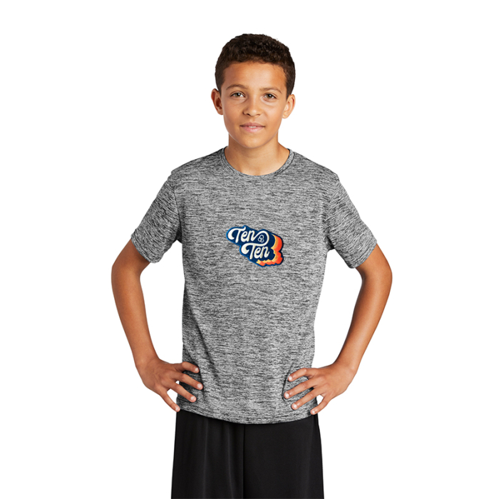 Personalized Sport-Tek® Youth PosiCharge® Electric Heather Tees