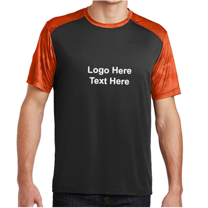 Promotional Logo Sport-Tek® CamoHex Colorblock T-Shirts