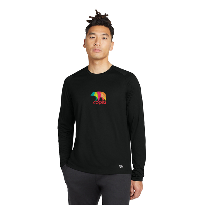 Promotional New Era® Series Performance Long Sleeve Crew Tees