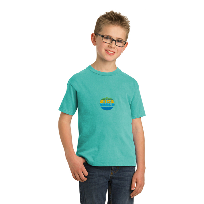 Promotional Port & Company® Youth Beach Wash® Garment-Dyed Tees