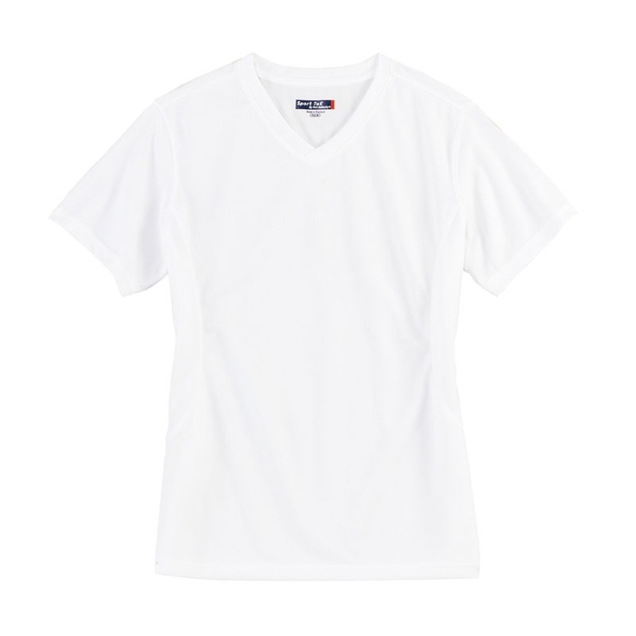 Promotional Sport-Tek® Dri-Mesh® Ladies V-Neck T-Shirts