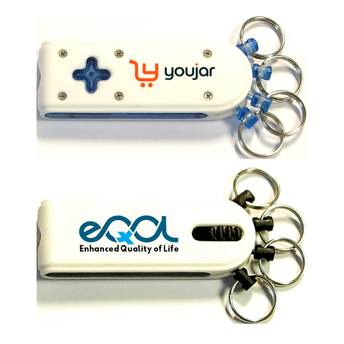 Custom LED Flashlight Key Chains