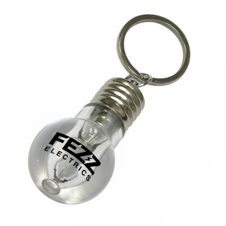 Super Bright LED Flashlight Swivel Keychains