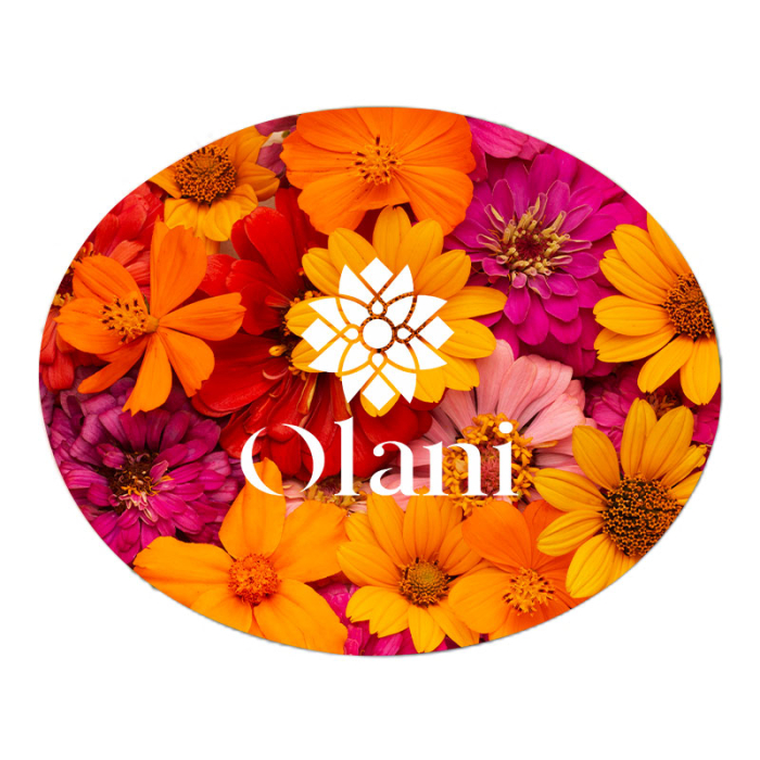 10x8 Inch Promotional Oval Hard Surface Mouse Pads - 1/8 Inch Thickness