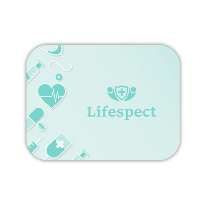 6x8 Inch Promotional Hard Surface Mouse Pads - 1/16 Inch Thickness