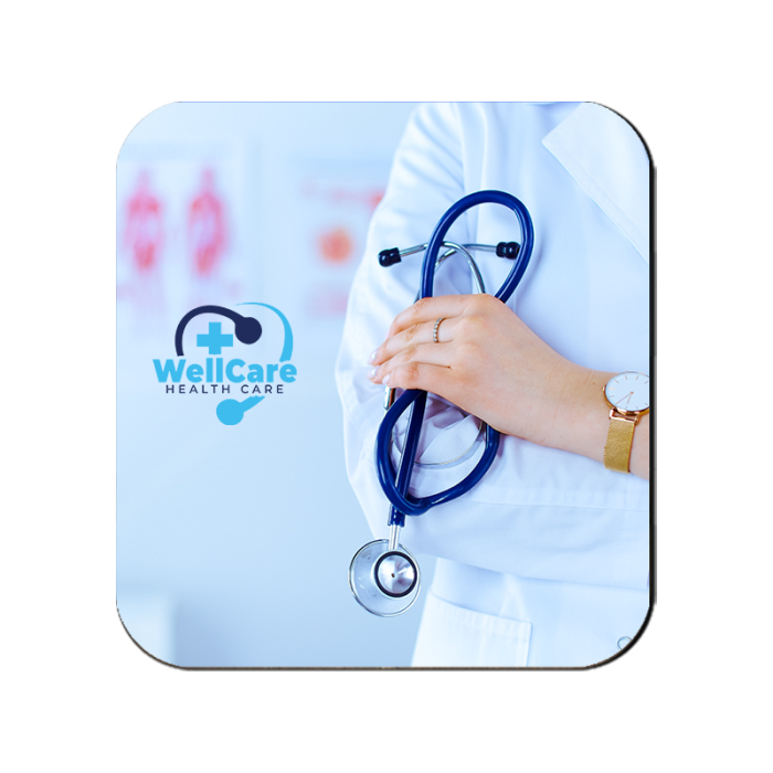 7.5x8 Inch Custom Hard Surface Mouse Pads