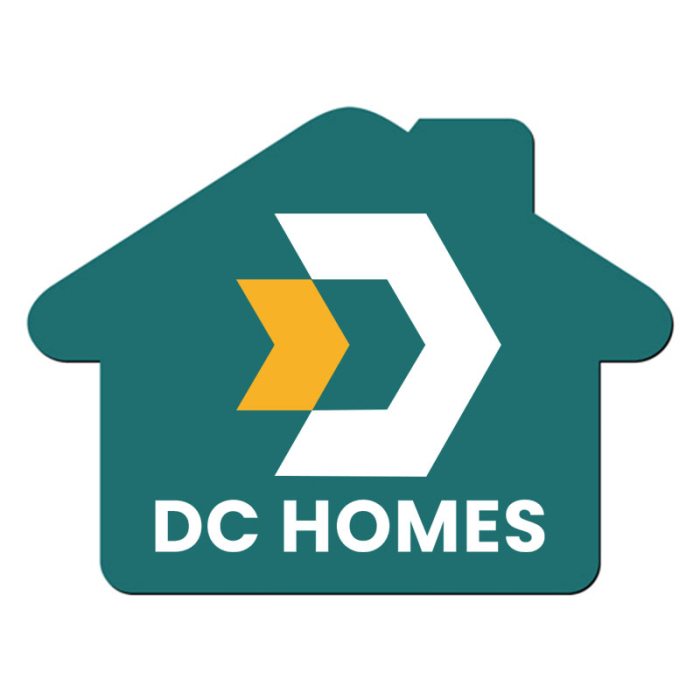 8x8 Inch Personalized House Shape Hard Surface Mouse Pads - 1/8 Inch Thickness