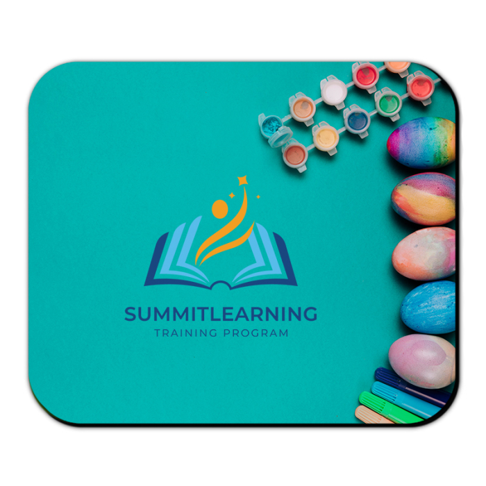 8x9.5 Inch Promotional Hard Surface Mouse Pads - 1/8 Inch Thickness