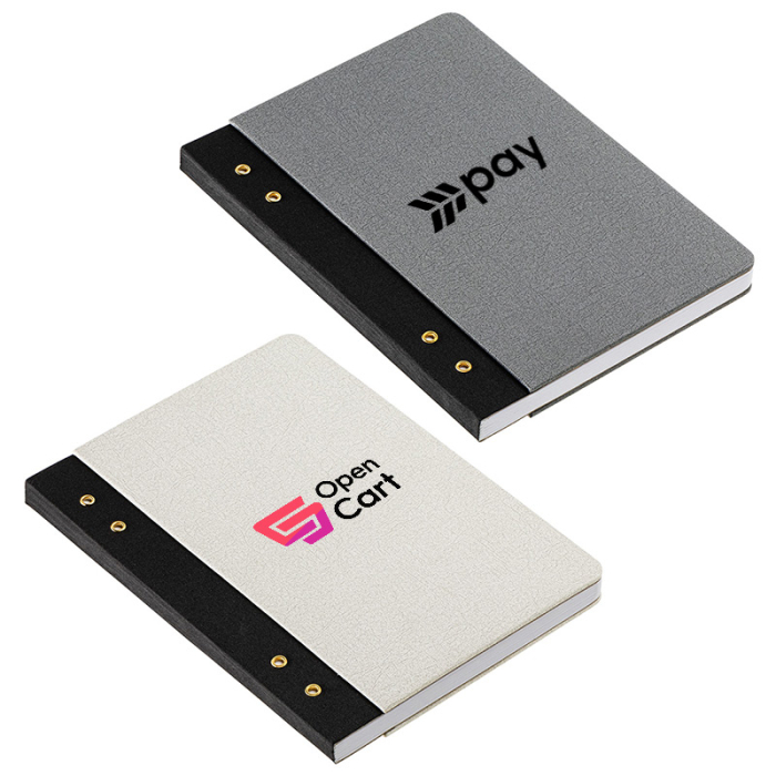 Custom Executive FSC® Journals with Textured Grommet Spines 